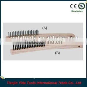 Shoe Wooden Handle Scratch Brush thumbnail-1