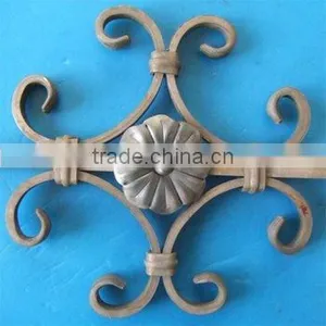 Forging and Casting Ornamental Iron Rosette thumbnail-1