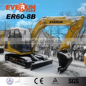 EVERUN Brand New Full Hydraulic 7 Ton Crawler Excavator 4WD thumbnail-2
