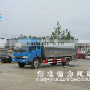 FAW 4*2 Milk Tank Truck for Sale thumbnail-1
