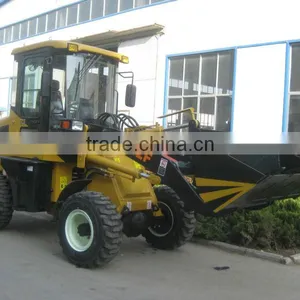 4wd 40hp Tractor With Front End Loader and Backhoe ZL12F thumbnail-1