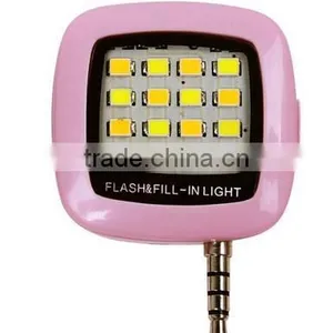 Hot Sale 3.5mm Jack Selfie 16 Led External Led Flash thumbnail-6
