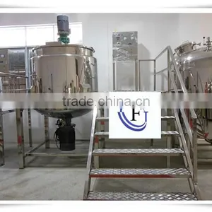 Official Certificated Golden Supply Laundry Detergent Homogenizer Mixing Making Machine With Agitator thumbnail-4