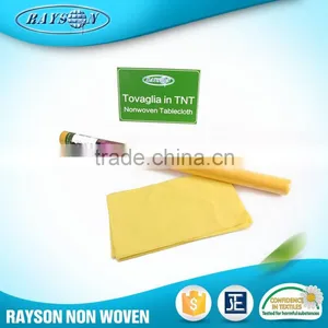 New Product Launch In China Cheap Non Woven Fabrics Disposable Table Covers thumbnail-1
