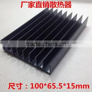Professional Supplier China Wholesale Black Anodized Aluminum Heatsink Profile thumbnail-1