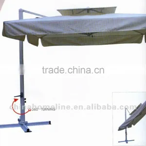 White Aluminum Hanging Umbrella 11315 thumbnail-1