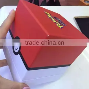 New 8000mAh Pokemon Power Charger With Projector Red and White Pokemon Go Power Bank Pokeball Power Bank With Projector thumbnail-4