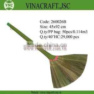 Natural Grass Broom for House Cleaning thumbnail-2