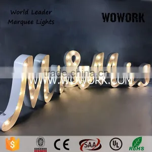 Lighted Alphabet Metal Letter Sign thumbnail-6