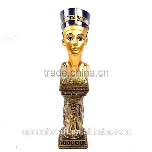 Egypt Series of the Queen's Head Antique Resin Egyptian Statues Wholesale thumbnail-1