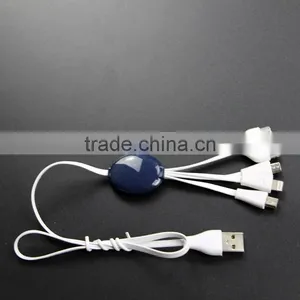 New Arrival 4 in 1 USB Charging Cable for IPhone 4 4s 5 5S 5C 6 6plus,samsung Galaxy s6 thumbnail-3