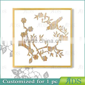 Framed Handmade Flower & Bird 3D Wall Art thumbnail-4