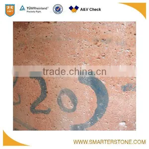 Wholesale Red Travertine Tile With Glue Filling thumbnail-1