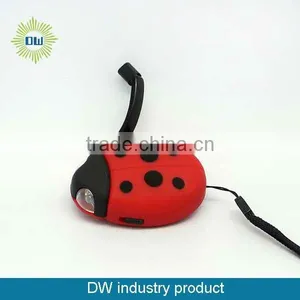 Cute Mini Manual Dynamo Led Flashlight thumbnail-1