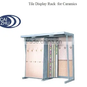 Metal Floor Standing Ceramics Tile Display Stand thumbnail-1