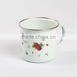 Customized Printed Enamel Camping Mug thumbnail-1
