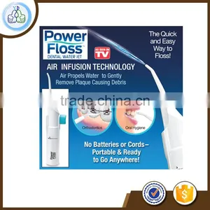 2016 Wholesale as Seen on tv Hand Operated Teeth Cleaner Power Floss Oral Irrigator thumbnail-1