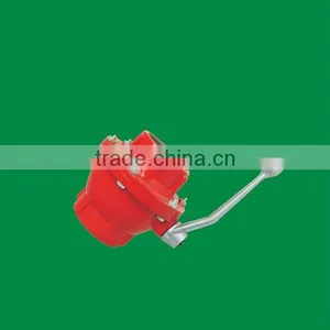 3" Aluminium Ball Valve With Red Spray Paint thumbnail-1