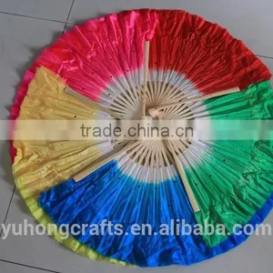 2014 Hot Belly Dance Real Silk Fan Veil thumbnail-6