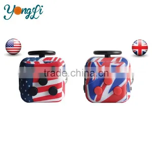 Amazon Wholesale Stress Reliever Fidget Cube Anti Stress Toys thumbnail-3