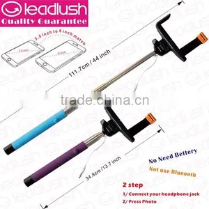 Wireless Monopod Selfie Stick for Phones Digital Cameras thumbnail-1