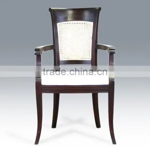 SMITH ARM CHAIR WITH RATTAN thumbnail-1