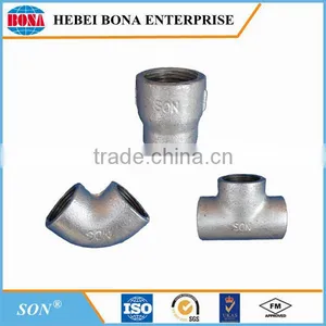 Malleable Iron Two Times Galvanized Pipe Fittings thumbnail-1