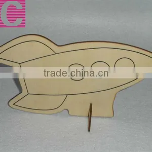 Wooden Christmas Gifts MDF Elephant Craft Wooden Deco Chip thumbnail-1