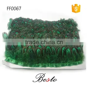 Cheap Wholeasel New Custom Artificial Dyed Decorative Feather Trimming for Decoration thumbnail-1