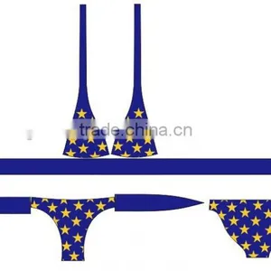 2015 Latest Design Best-selling Sexy Girls Bikini High Quality Beach Swimwear Skirt Bathing Suit thumbnail-1