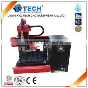 Mini 3D Cnc Router Guide Rail Wood Engraving Machine Low Price Wood Sculpture Machine thumbnail-1