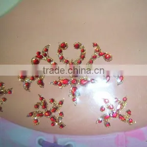 Crystal Belly Tattoos Beach Resort Wear Design thumbnail-1