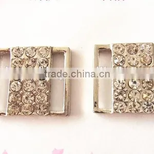 Hot Sale Shoes Buckle With Crystal Inlayed,garment Accessory Charms for Bra Jewelry thumbnail-2