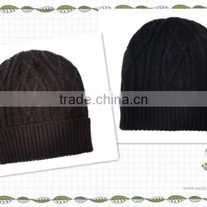 Popular Custom Cable Knitted Hat thumbnail-1