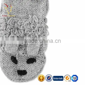 Cute Knitted Wool Baby Booties thumbnail-2