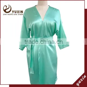 Dragon Plus Size Men Bath Robe , Polyester Mens Silk Pajama WR003 thumbnail-1