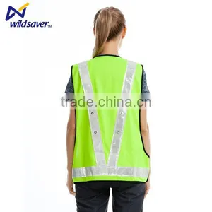 Hi Vis LED Reflective Safety Work Vest thumbnail-1
