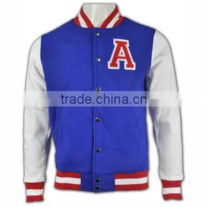 BSCI High Quality Leaver Youth Baseball Jackets for Boys thumbnail-3