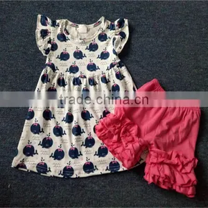 Girls Boutique Mermaid Outfit Bulk Wholesale Kids Clothing Baby Girls Children Clothing thumbnail-1