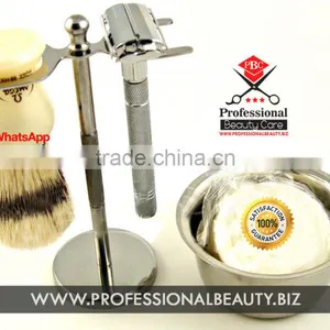 Luxury Shavng Set /shaving Set for Men / Super Badger Shaving Brush Set With Metal Bowl thumbnail-1