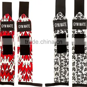 Gym Sport Custom Crossfit Wrist Wraps, Weight Lifting Wrist Wraps thumbnail-6