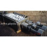 Crushing Plastic and Rubber Pipe, Wood, Die Head Double Shaft Shredder thumbnail-1