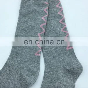 2017 Best Kids Shiny Cheveron Lurex Cotton Socks Girls School Socks thumbnail-3