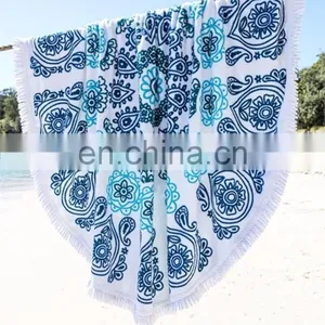 Microfibre Travel Towel Printed Highly Absorbent Microfiber Travel Beach Towel Magic Clean Towel thumbnail-2