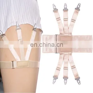 Factory Hot Sale Fashion Suspenders Garters Shirt Garters Mens Shirt Stays thumbnail-1