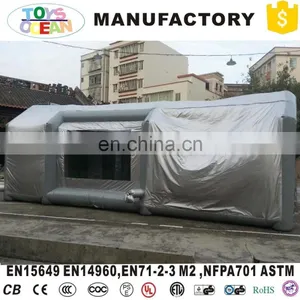 New Design Portable Used Inflatable Spray Paint Booth for Sale thumbnail-2