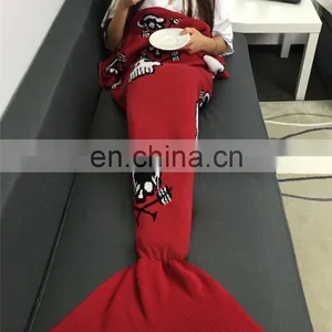 Mermaid Tail , Fish Tail Blanket Mermaid Tail Blanket Wrap Mermaid Blanket for Girlfriend thumbnail-6