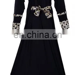 Women Stretchable Abaya 2017 / Ladies Casual Wear Burkha for Islamic Wear / Islamic Clothing 2017 (dubai Abaya 2017) thumbnail-2