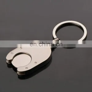 Promotional Stainless Steel Shopping Cart Dog Keychain thumbnail-3