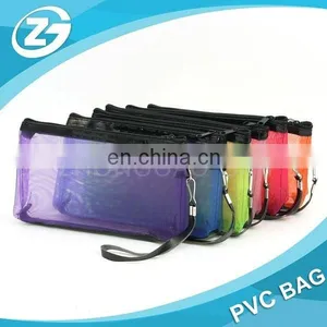 Transparent PVC Waterproof Makeup Bag Pvc Waterproof Zip Lock Bag thumbnail-2